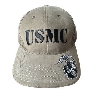 NWT Rothco USMC Mens Baseball Hat/Cap Military Green Embroidered Logo